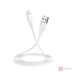 BOROFONE BX18 Lightning Charging Data Cable 3m White