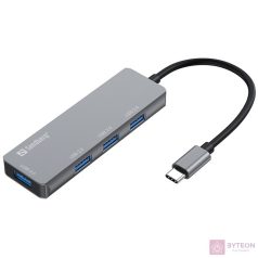 Sandberg USB-C Hub 1xUSB3.0+3x2.0 SAVER