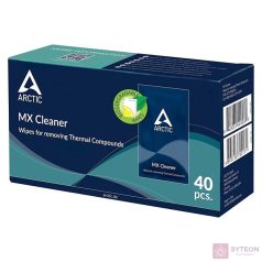   Arctic MX Cleaner Wipes for removing thermal compounds (box of 40 bags)