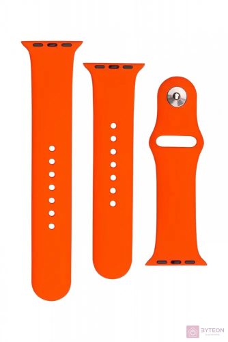 FIXED Szilikon Strap Set Apple Watch 38/40/41 mm, apricot