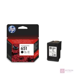 HP 651 (C2P10AE) - Fekete