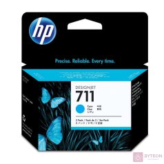 HP 711 (CZ134A) - Ciánkék, 3db-os csomag