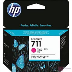 HP 711 (CZ135A) - Bíbor, 3db-os csomag