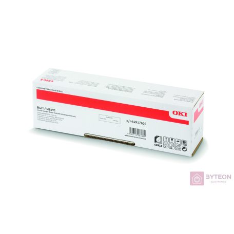 OKI 44917602 (B431/MB491) - Fekete
