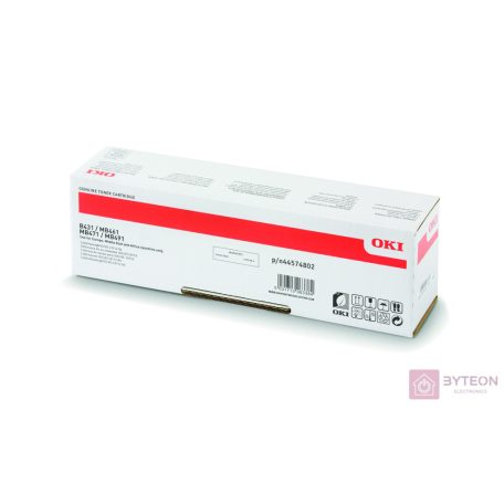 OKI 44574802 (MB461/471/491) - Fekete