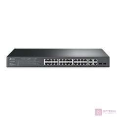 TP-LinkTL-SL2428P 24port + 4x1000Mbps + 2SFP Smart PoE+