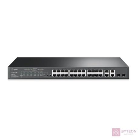 TP-LinkTL-SL2428P 24port + 4x1000Mbps + 2SFP Smart PoE+