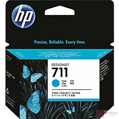 HP 711 (CZ130A) - Ciánkék