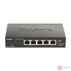 D-LINK SWITCH SMART 5 PORTS GIGABIT POE DESKTOP AND POE EXT.