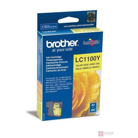 Brother LC1100Y - Sárga