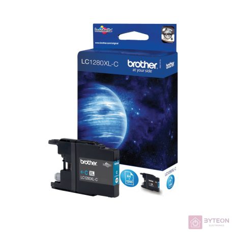 Brother LC1280XLC - Ciánkék, nagy kapacitású