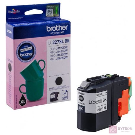 Brother LC227XLBK - Fekete, nagy kapacitású