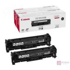 Canon 718 (CRG-718) - Fekete, 2db-os