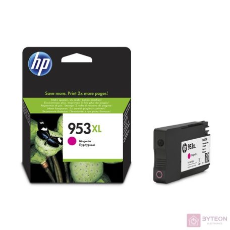 HP 953 XL (F6U17AE) - Bíbor, nagy kapacitású