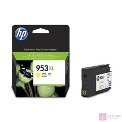 HP 953 XL (F6U18AE) - Sárga, nagy kapacitású