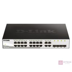 D-LINK SWITCH SMART 16-PORT GIGABIT WITH 4XSFP/RJ45 INTERF