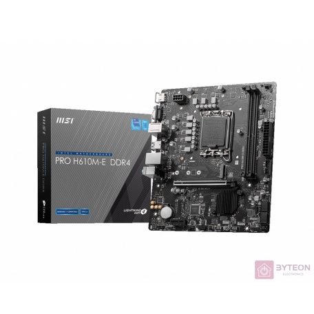 PRO H610M-E DDR4 INTEL MB LGA1700 MATX