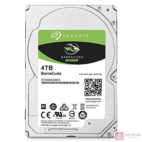 Seagate BarraCuda 4TB [2.5"/128MB/5400/SATA3]