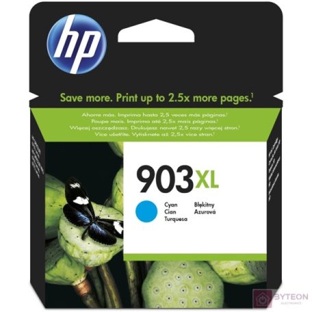 HP 903XL (T6M03AE) - Ciánkék, nagy kapacitású