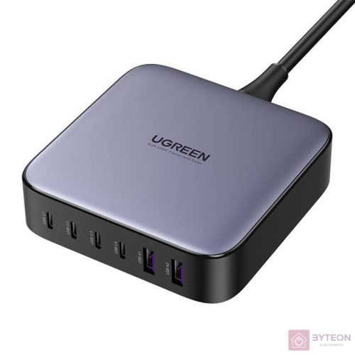 UGREEN, Desktop charger, 2xUSB-A, 4xUSB-C, GaN, 200W