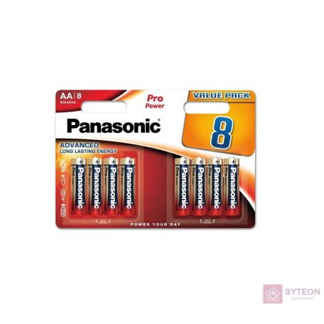 Panasonic Pro Power AA Alcaline ceruza elem (8 db / csomag)