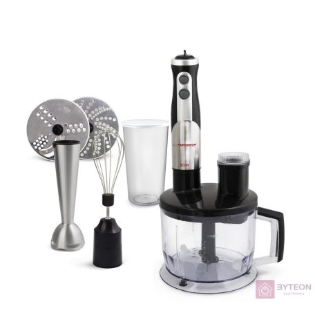 Esperanza EKM004 Crema Botmixer-szett - Fekete/Ezüst
