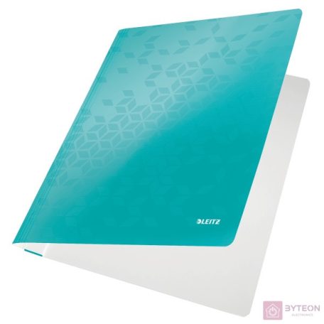 Leitz Wow A4 Gyorsfűző laminált karton - Jégkék