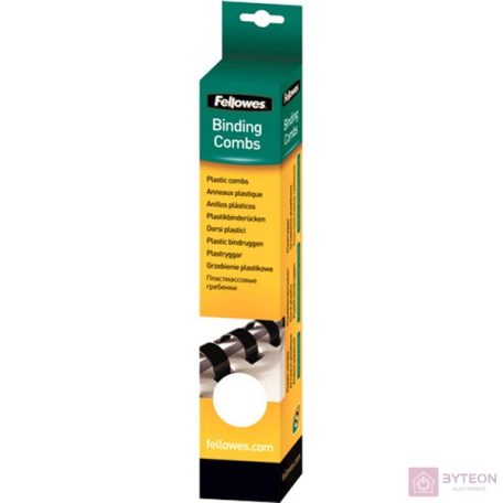 Fellowes 16 mm műanyag spirál 101-120 laphoz, - Fehér (25 db)