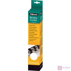 Fellowes 12mm műanyag spirál 56-80 laphoz - Fehér (25 db)