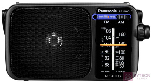 Panasonic RF-2400DEG Hordozható Rádió - Fekete