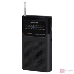Sencor SRD 1100 B Hordozható Rádió - Fekete