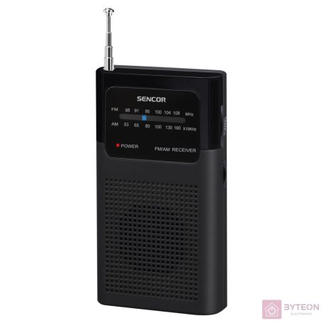 Sencor SRD 1100 B Hordozható Rádió - Fekete