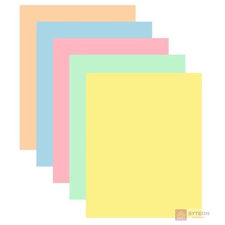 Xerox Symphony A4 színes nyomtatópapír pasztell mix (50x50 db / csomag)