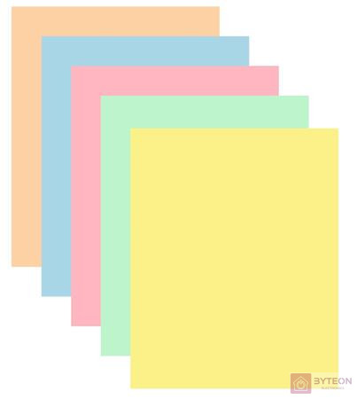 Xerox Symphony A4 színes nyomtatópapír pasztell mix (50x50 db / csomag)