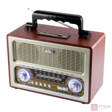 Somogyi RRT 3B Retro táskarádió és multimédia lejátszó