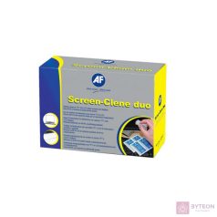   AF Screen-Clene Duo Nedves-száraz Tisztítókendő képernyőhöz (20 db / csomag)