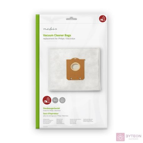 Nedis DUBG120AEP10 Philips/Electrolux E200B Porzsák (10 db / csomag)