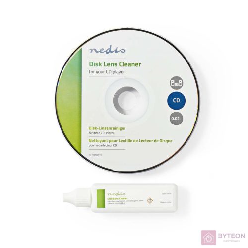 Nedis CD lejátszó lemezlencse-tisztító - 20 ml