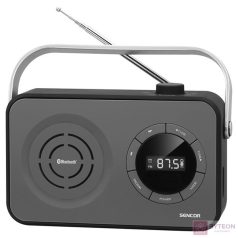Sencor SRD 3200 B Hordozható PLL FM Rádió - Fekete