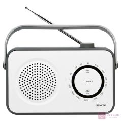 Sencor SRD 2100 W Hordozható AM/FM Rádió - Fehér