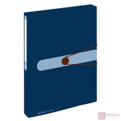   Herlitz 11279841 Újrahasznosított A4 Irattartó - Sötétkék