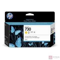 HP P2V64A No.730 Eredeti Tintapatron Sárga