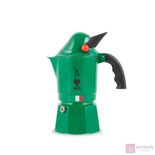 Bialetti Break Alpina 3 személyes kotyogós Kávéfőző - Zöld