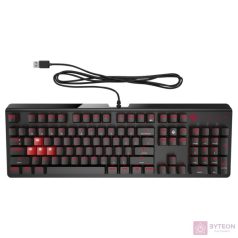   HP Omen Encoder USB Cherry MX Red Gaming Mechanikus Billentyűzet HU - Fekete