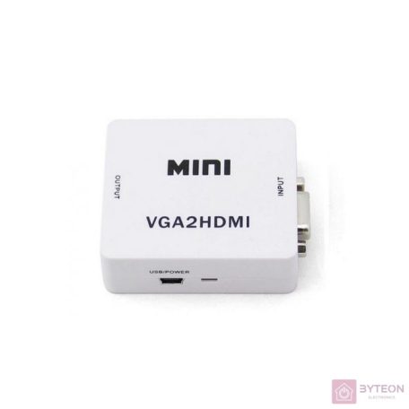Savio CL-110 VGA + Audio - HDMI adapter