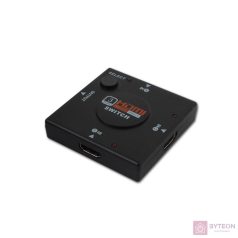 Savio CL-26 HDMI Switch (3 PC - 1 Kijelző)