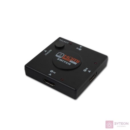 Savio CL-26 HDMI Switch (3 PC - 1 Kijelző)