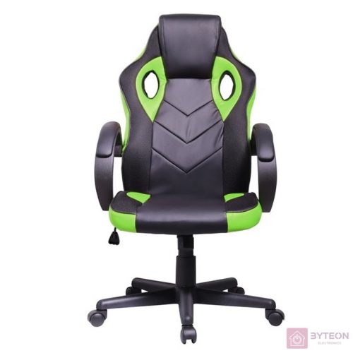 Iris GCH205 Gamer szék - Fekete/Zöld