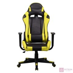 Iris GCH201 Gamer szék - Fekete/Sárga