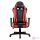 Iris GCH201 Gamer szék - Fekete/Piros